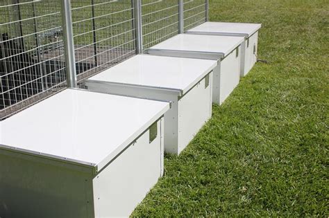 insulated metal dog houses